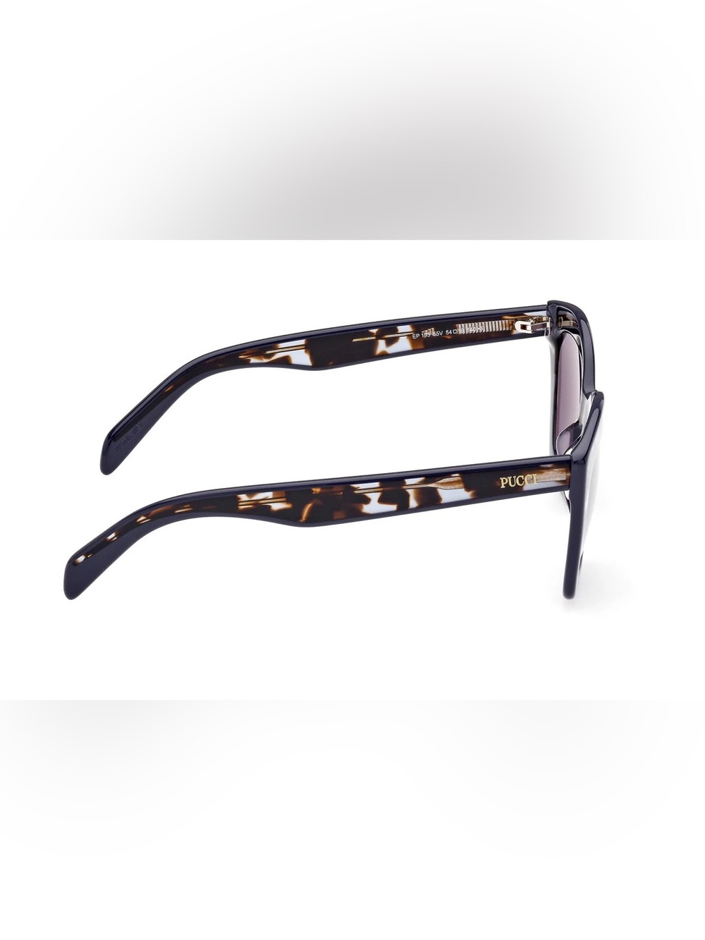 EMILIO PUCCI Men’s Tortoiseshell Acetate Sunglass Temples - Brown Tortoise